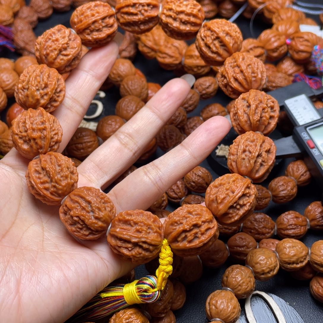 文玩核桃手串龙脊纹111