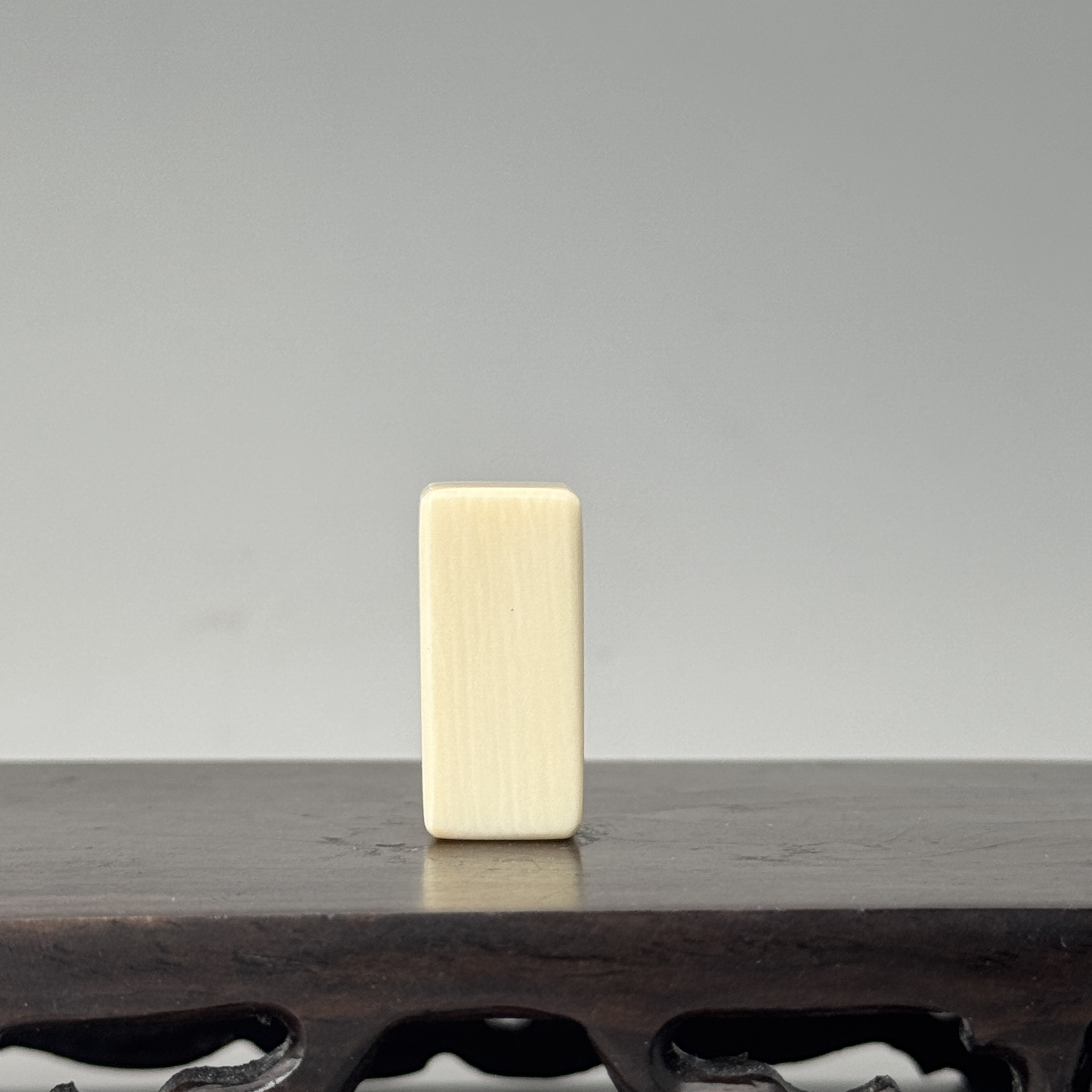 DEZHI/德志25*11*11mm6g一字三通天然猛犸牙C848【默认打三通孔】