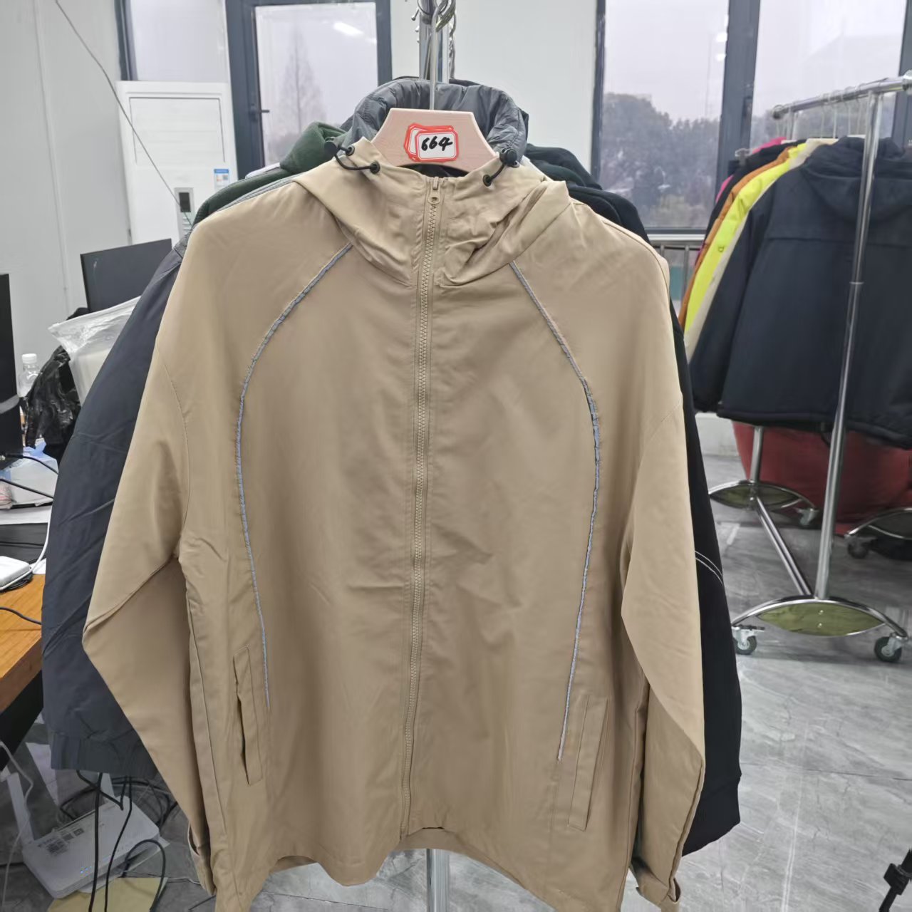 【粉丝福利】春秋冬款长袖时尚休闲宽松棉服664