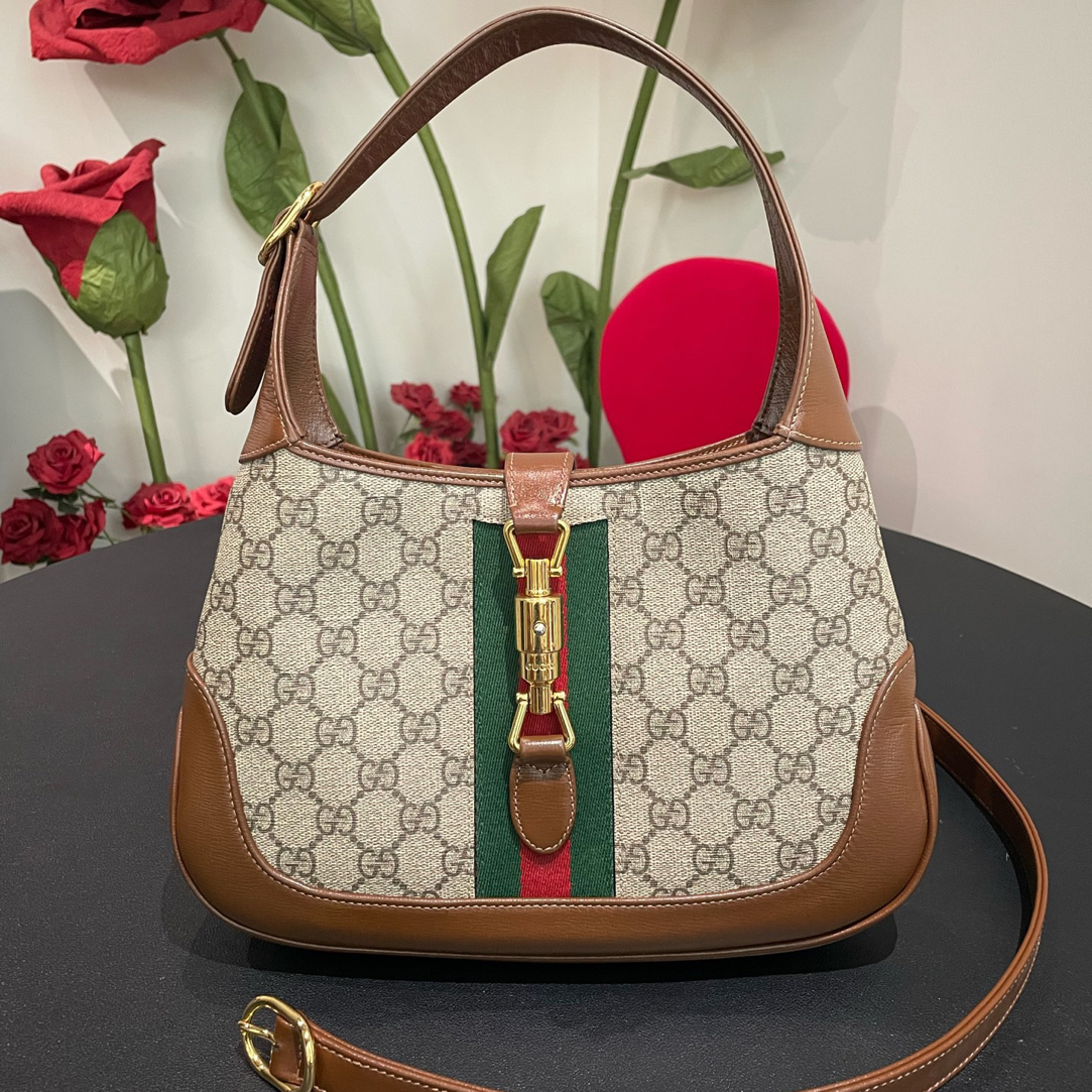 95新 GUCCI/古驰 【24期免息】 jackie1961腋下包小号斜挎包