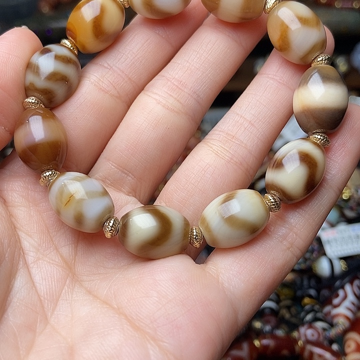 玛瑙/玉髓未镶嵌手链