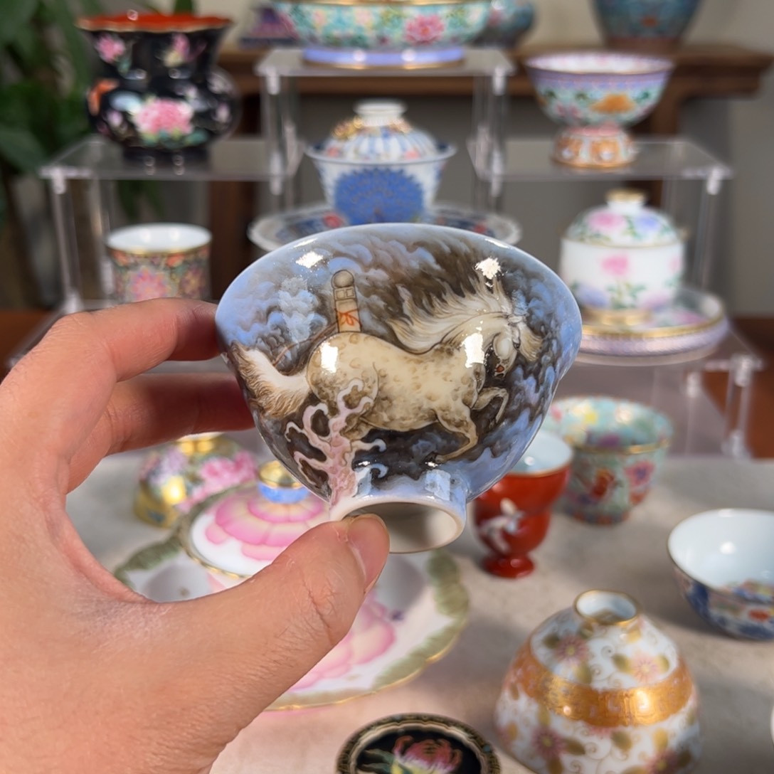 博****2纯手工手绘 高端茶器