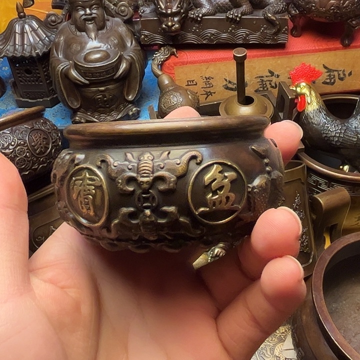 精美铜器摆件下单