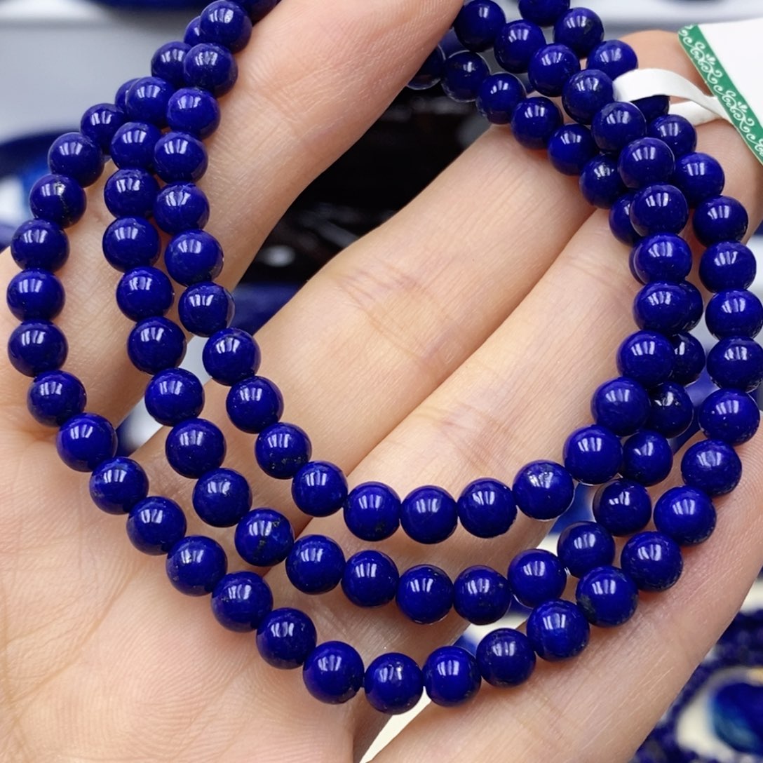 青金石手链未镶嵌