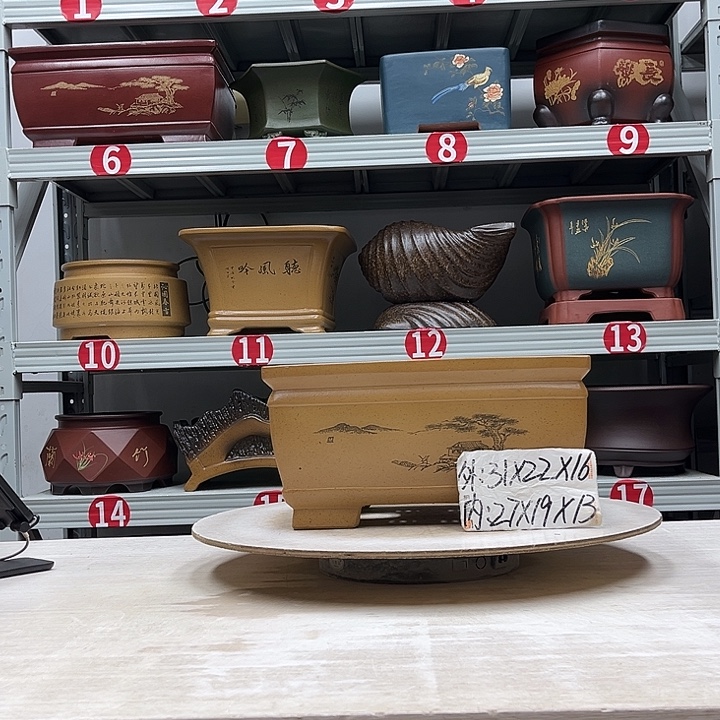 紫砂花盆紫砂花盆