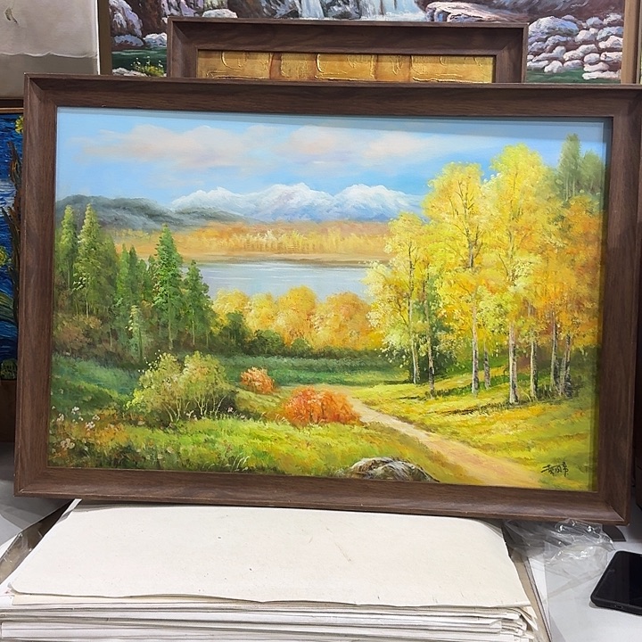 油画油画作品展等活动的大型