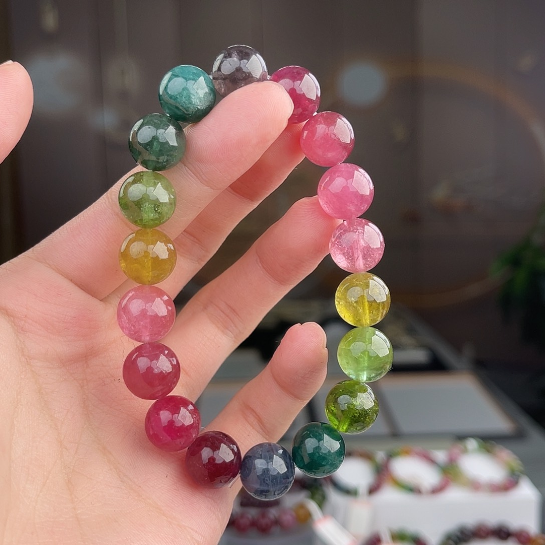 幽***兰碧玺 11mm未镶嵌碧玺