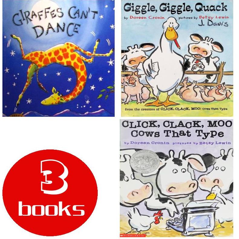 英文原版绘本3本l931026