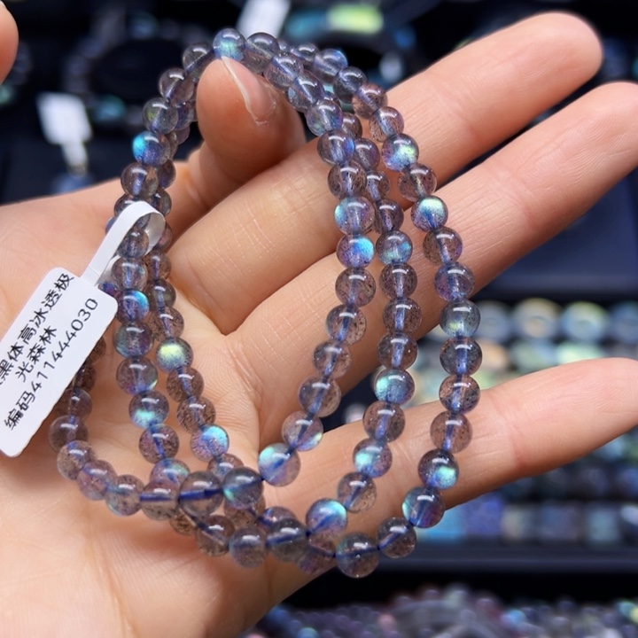 拉长石手串未镶嵌5.2左右