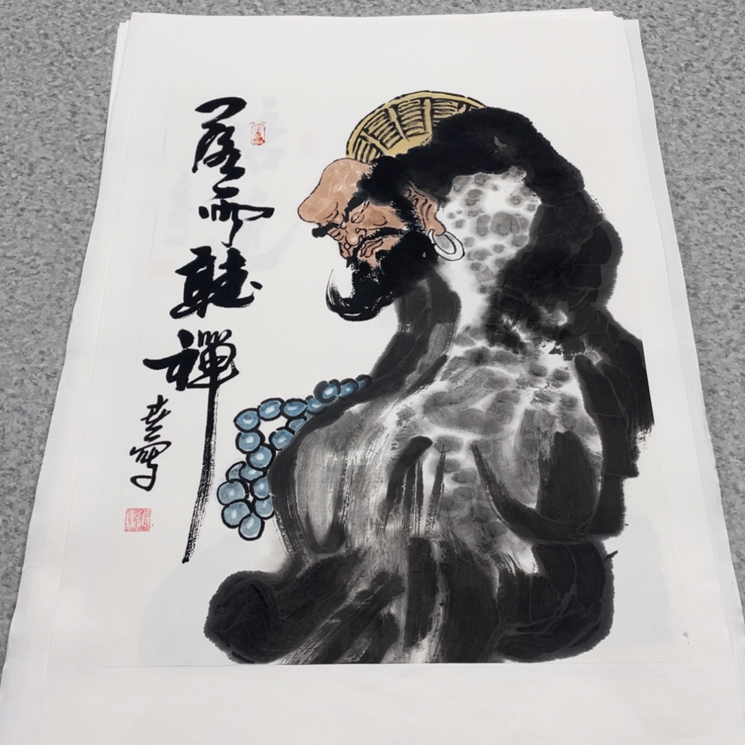 国画1.4平尺国画作品