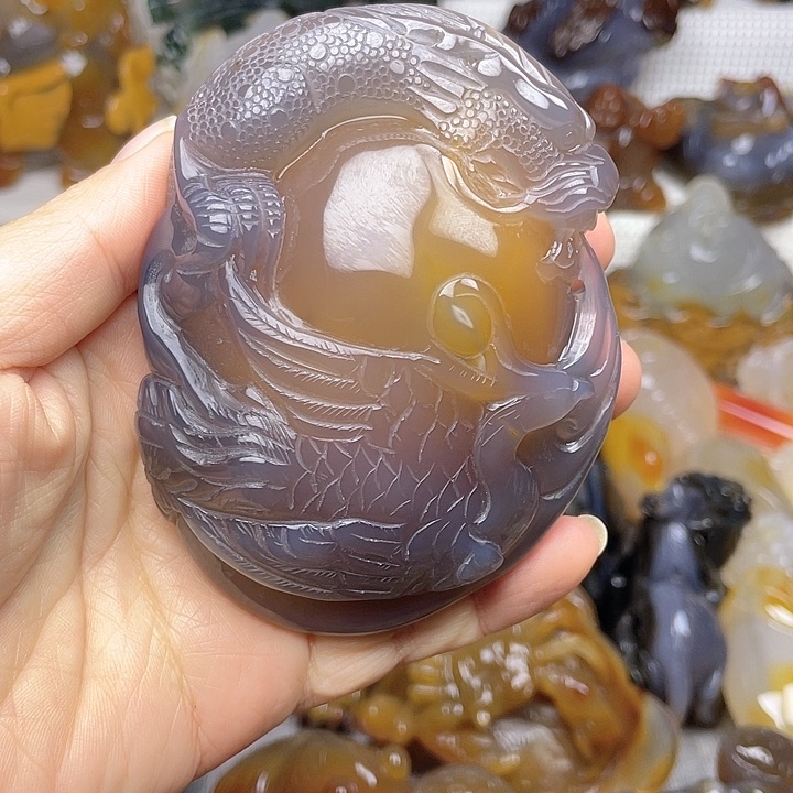 玛瑙/玉髓饰品未镶嵌老*