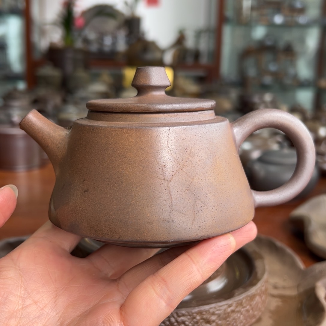 贵台龙窑柴烧茶壶A10