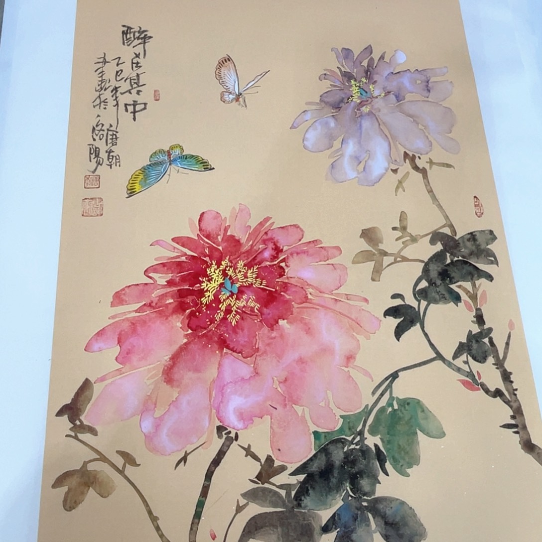 国画唐朝老师作品欣赏