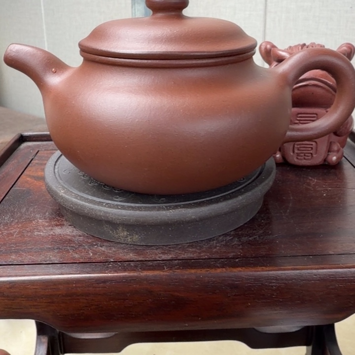 仿古壶180cc紫泥微暇