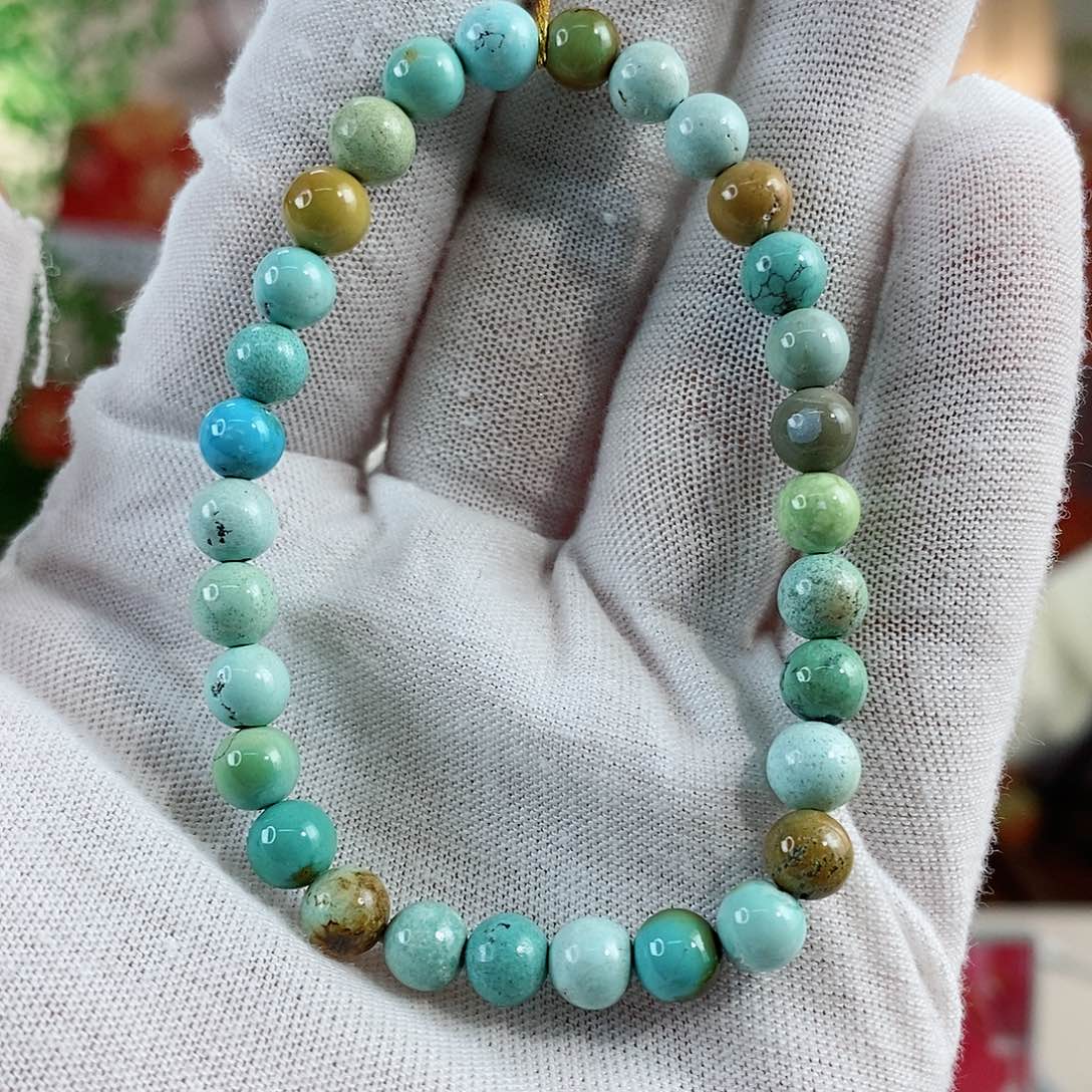 绿松石珠宝奇石未镶嵌