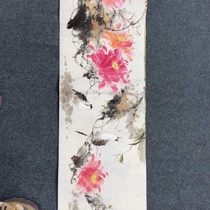 国画纯手绘字画国画宣纸