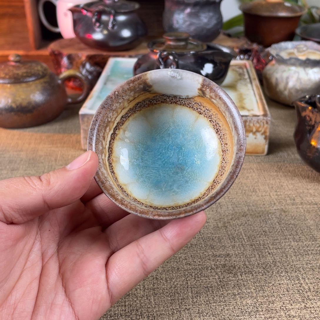 中白杯子。窑宝。   容量70