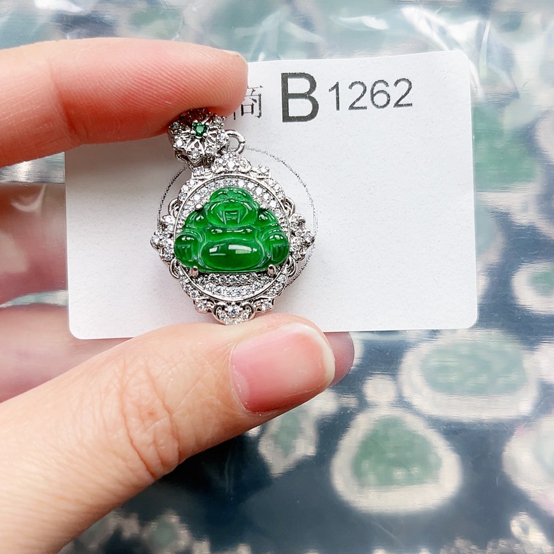 翡翠颈饰未镶嵌翡翠1262