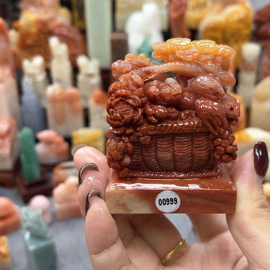 寿山石印石木****?999包邮包刻