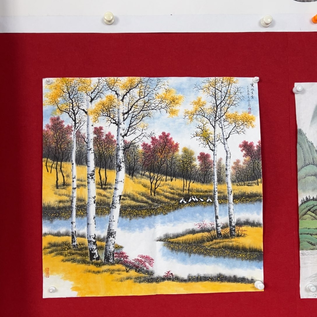 国画绘画国画作品
