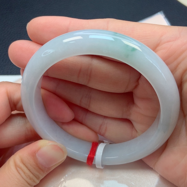 翡翠未镶嵌手镯M**m61圈