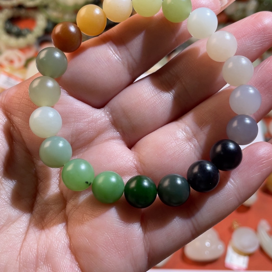 和田玉手链未镶嵌