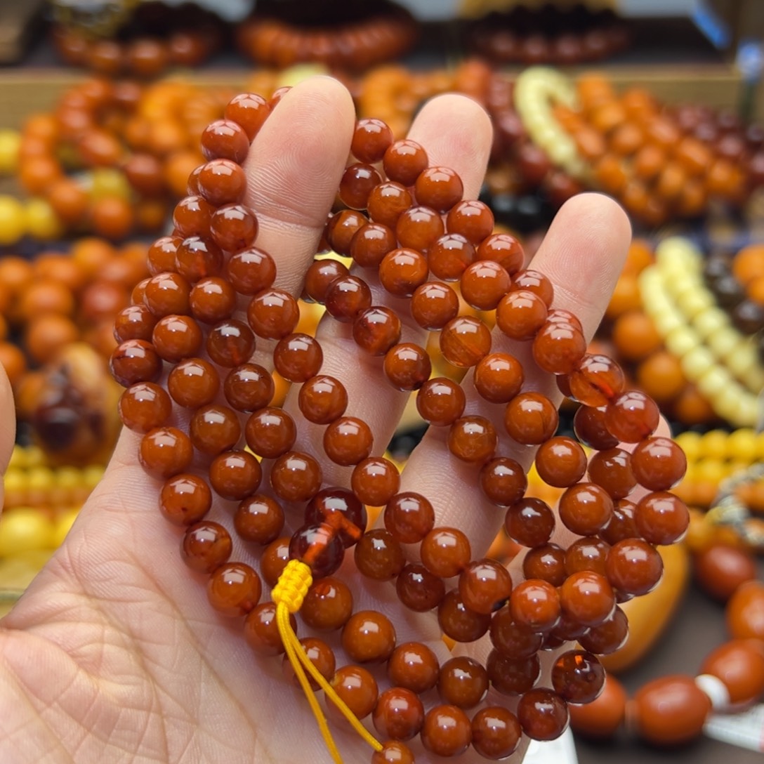 琥珀未镶嵌珠宝奇石