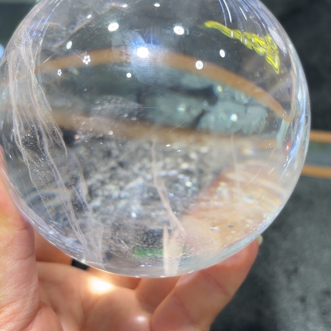 海***5水晶未镶嵌珠宝半成品