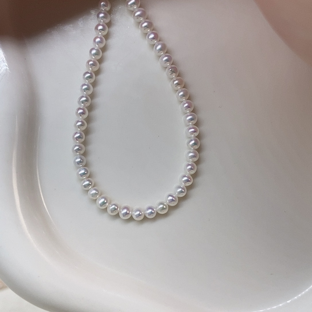 手绳淡水珍珠银S925镶嵌