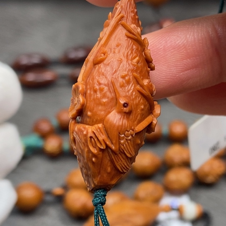 橄榄核手串/手链腊梅报喜单子