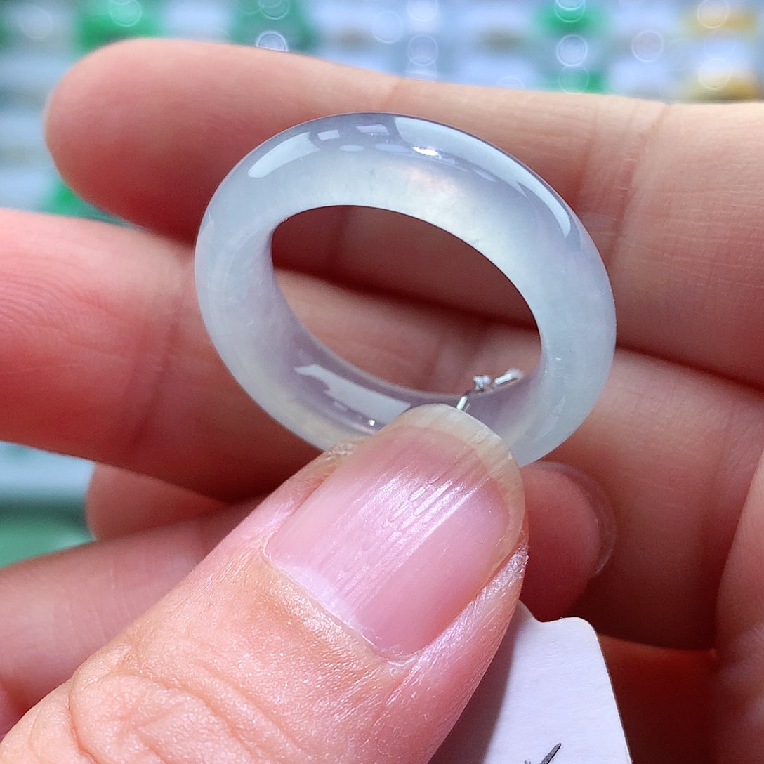 翡翠戒指未镶嵌15号