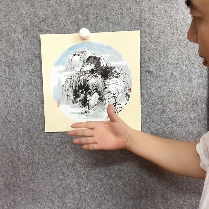 国画刘兴运绘画作品