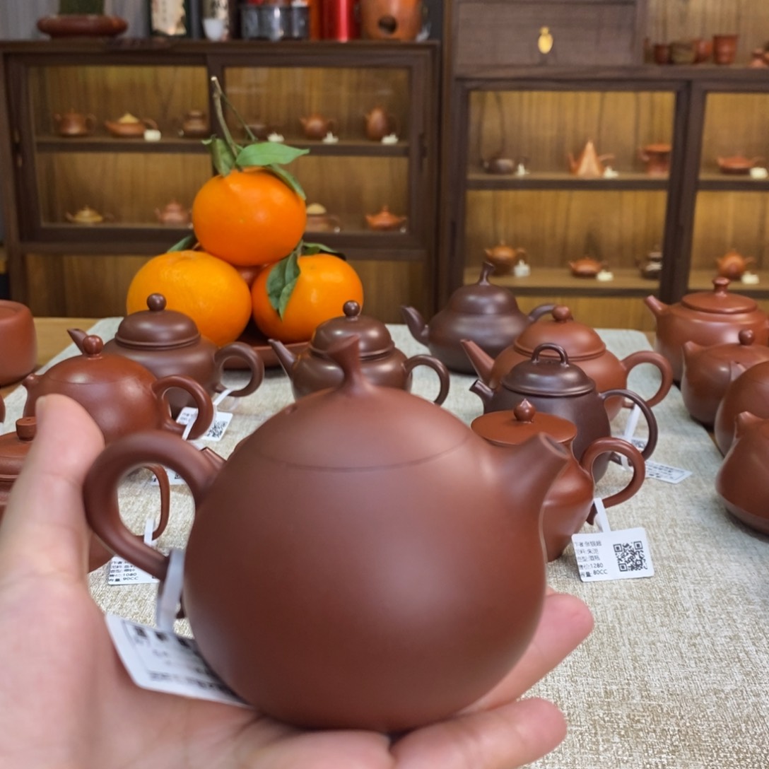 紫砂茶壶?****?潮州手拉壶