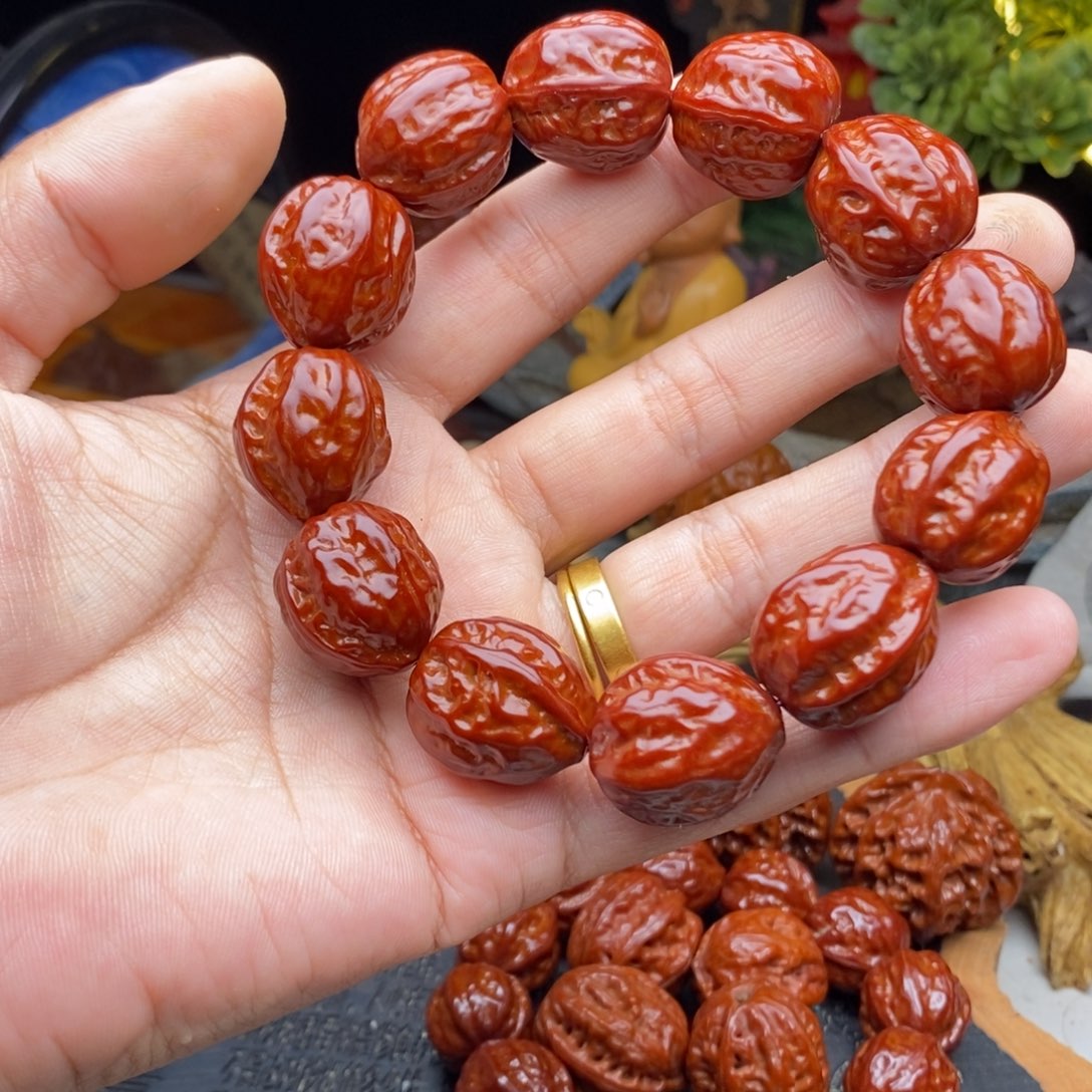 把件文玩核桃核桃手串2.1