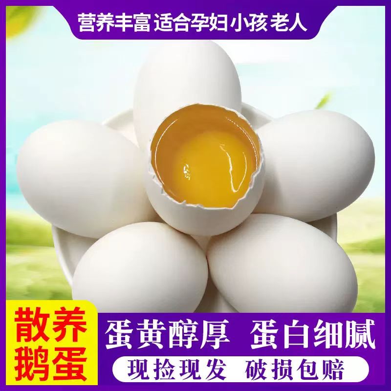 鹅蛋包邮到家土鹅蛋农家散养新鲜鹅蛋适合孕妇和宝宝辅食01