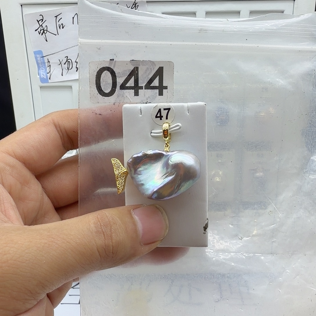 淡水珍珠颈饰合金