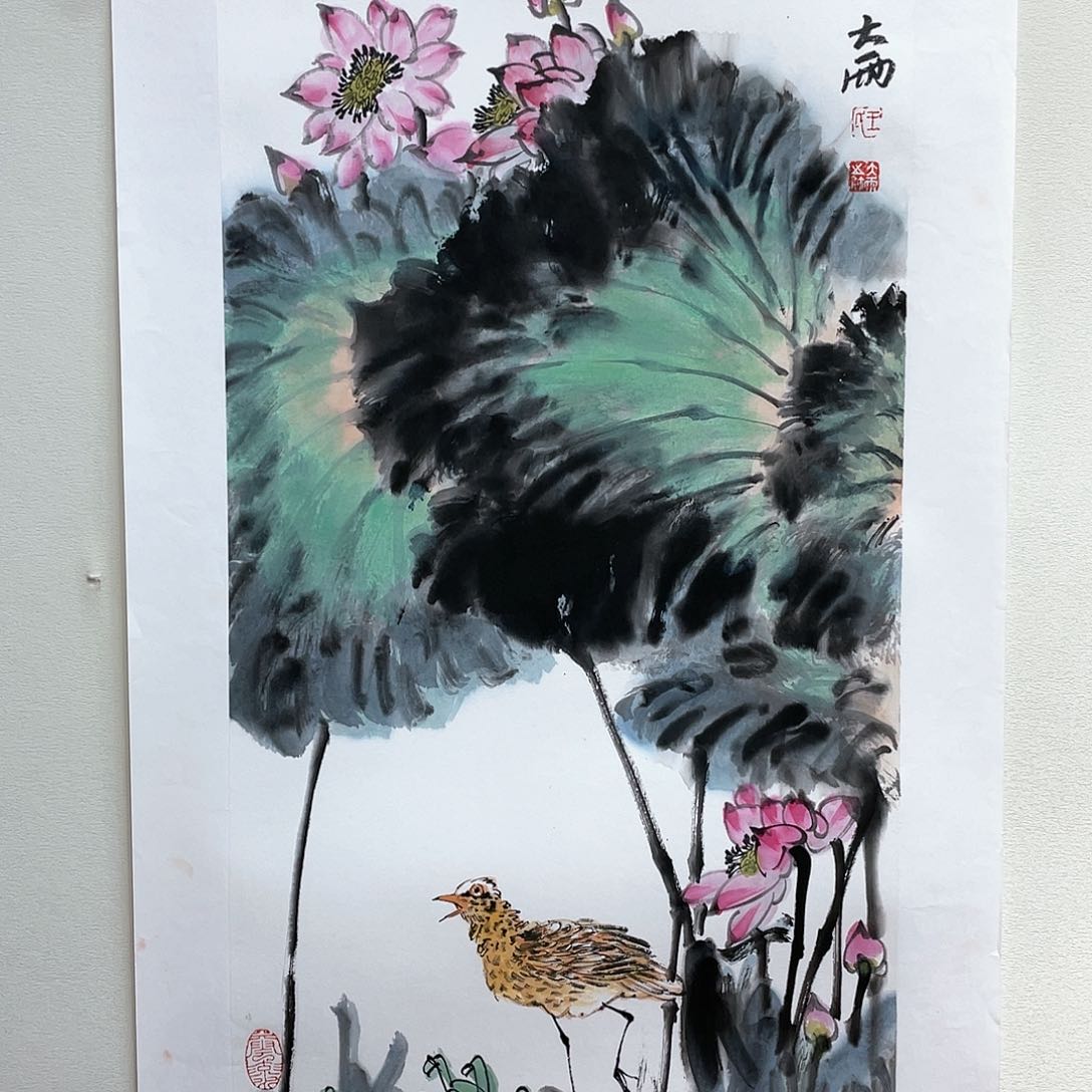 国画把门反锁门在窗户