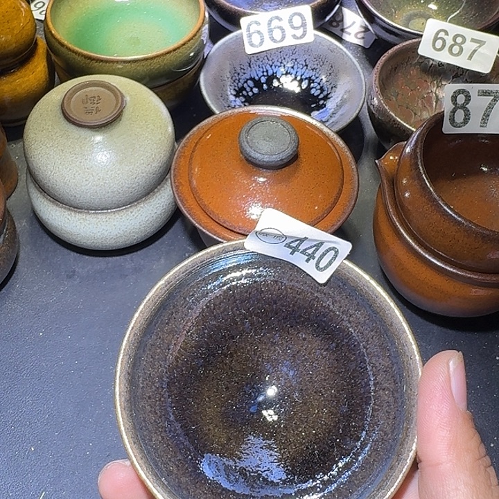 茶盏建盏瑕疵建盏