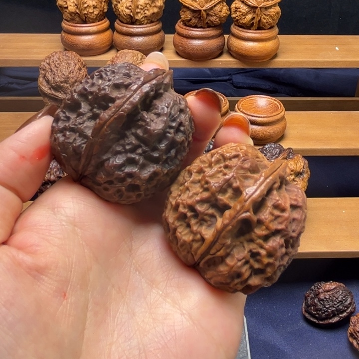 今***你吊坠文玩核桃绣花鞋