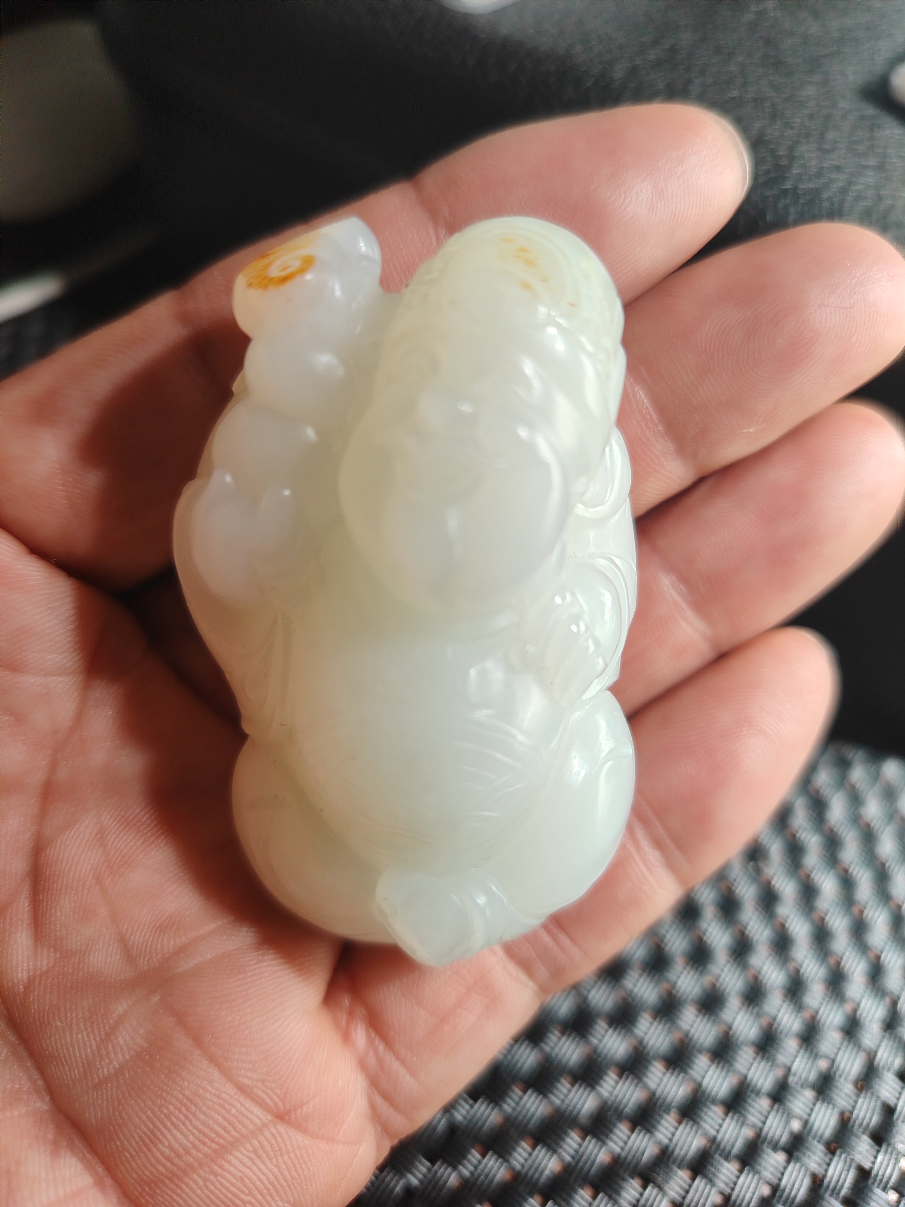 苏工精雕钟馗手把件