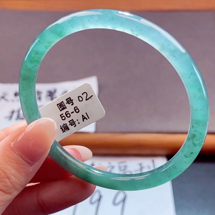 翡翠未镶嵌手镯翡翠翡翠5