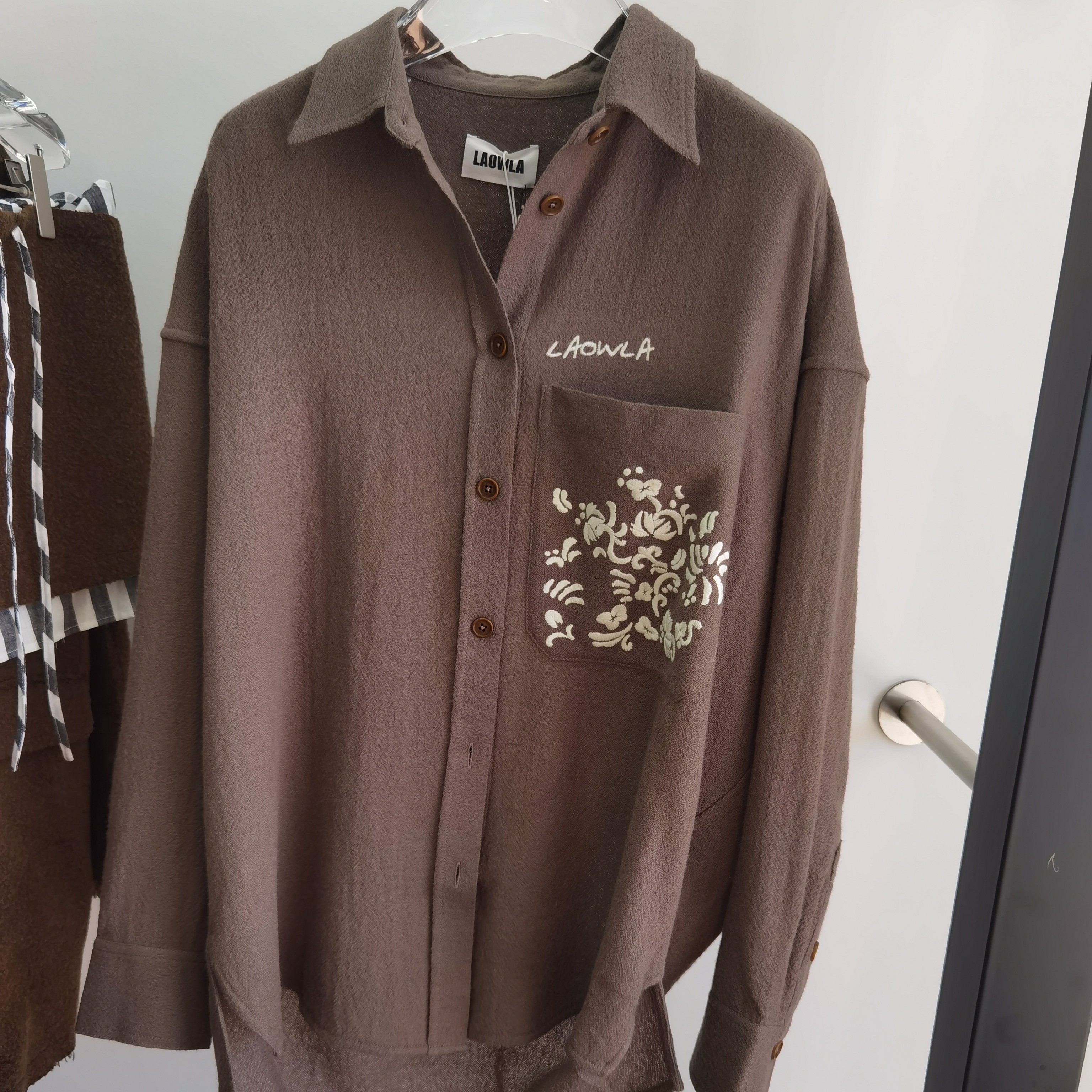 LAOWLA设计师品牌秋冬休闲衬衫