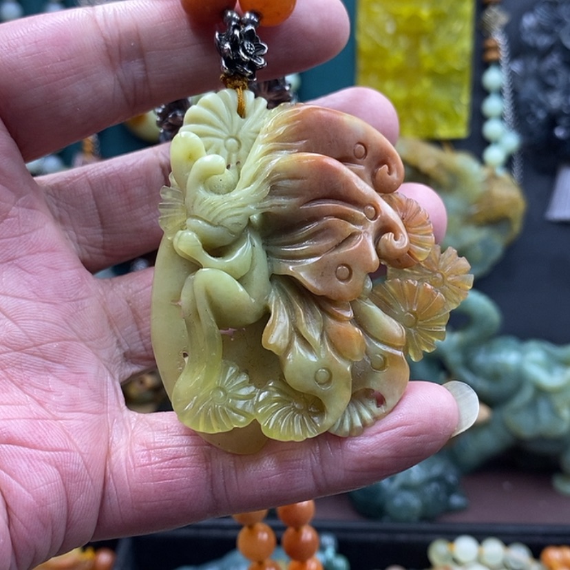 【闪购商品】未镶嵌岫玉吊坠