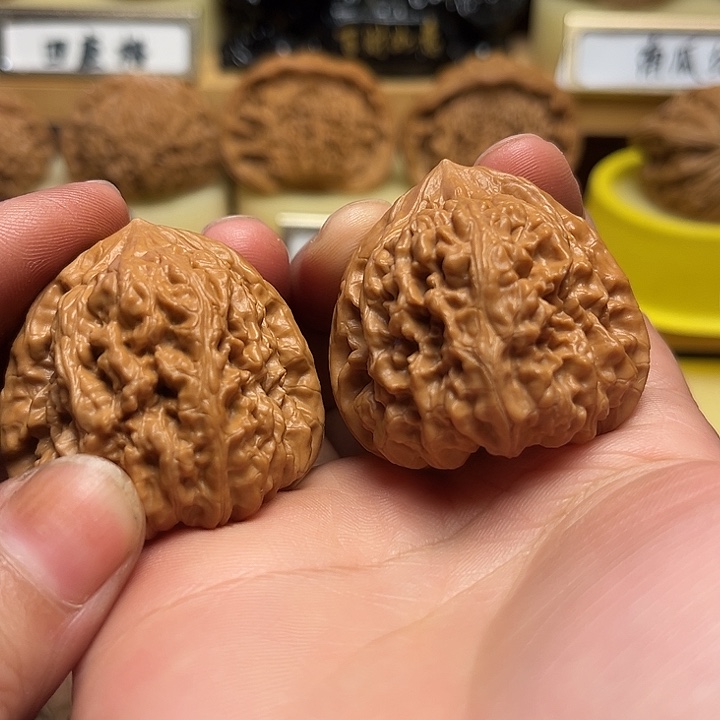 吊坠文玩核桃平谷凹底39