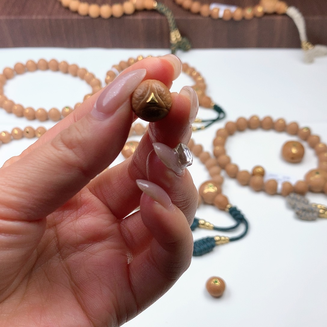 凤眼菩提吊坠河****地龙眼12.5mm