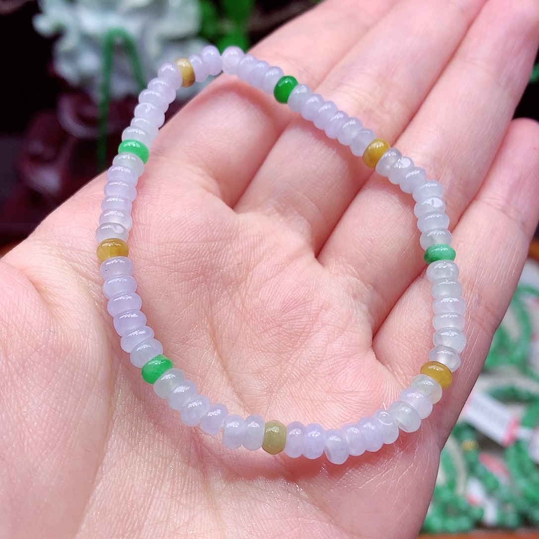 翡翠未镶嵌手链翡翠