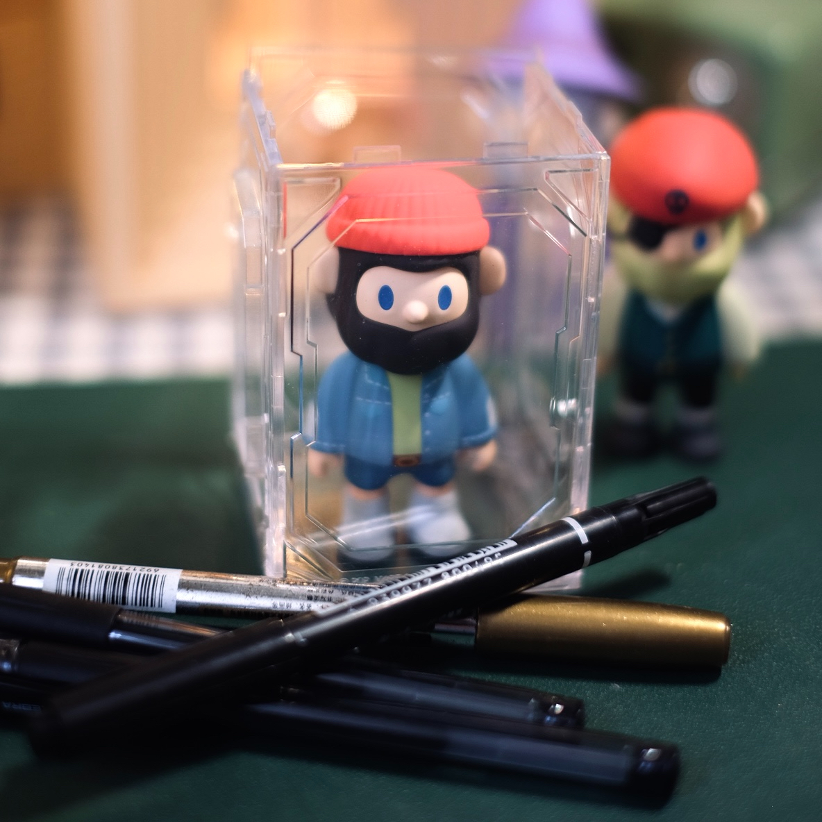 【g专拍链接】卡通文具笔筒摆件写字笔