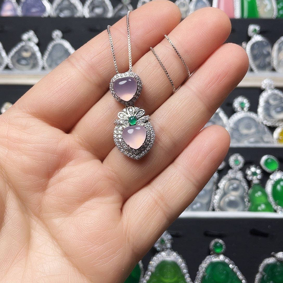 玛瑙/玉髓颈饰合金