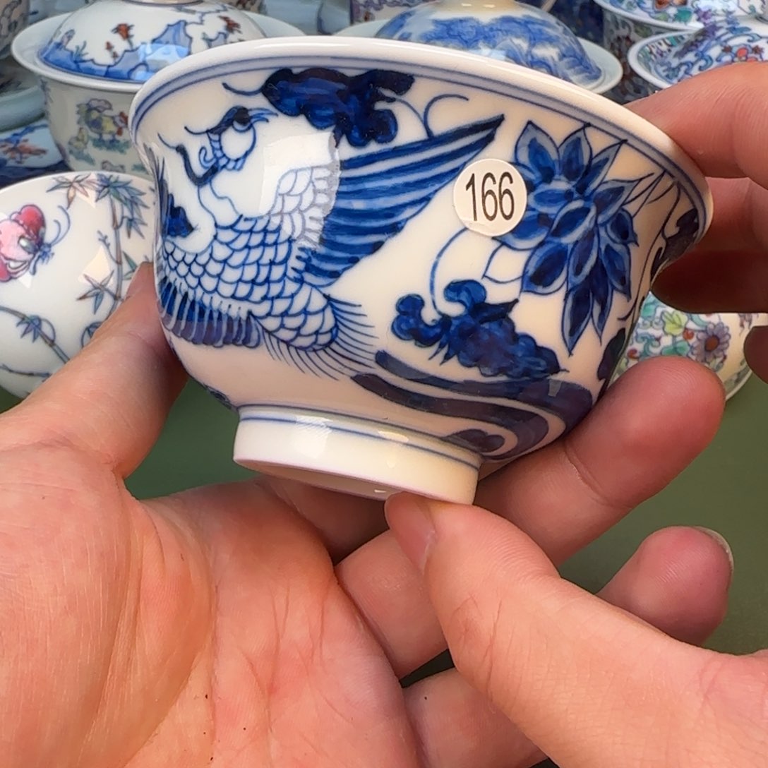 彦祖纯手工手绘茶具166