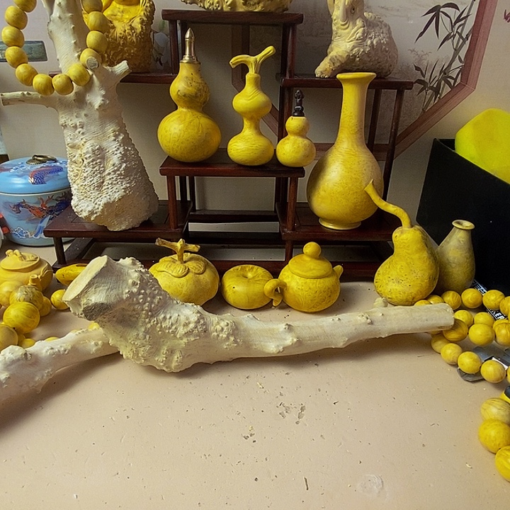 秦***彩黄杨木等多种木材